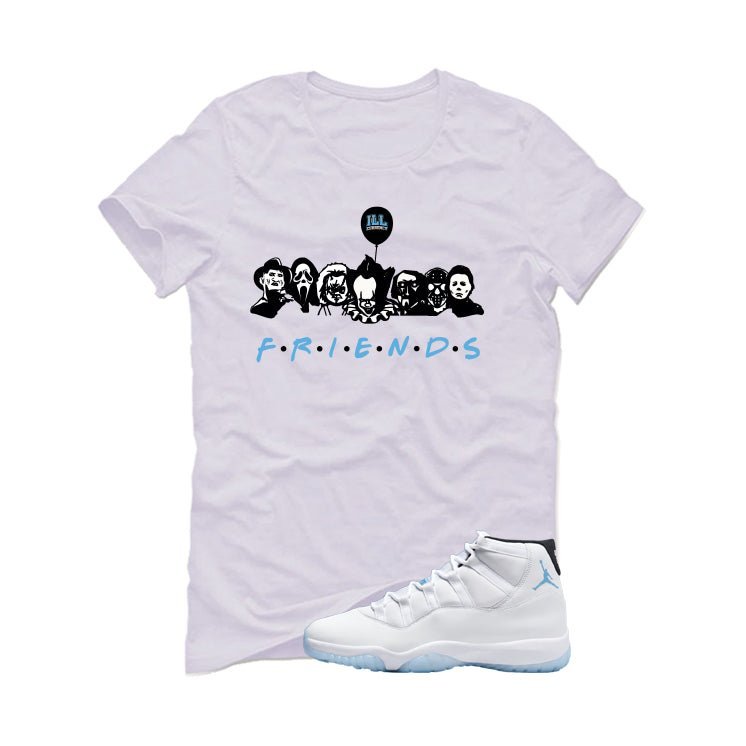 Air Jordan 11 Legend Blue White T-Shirt (Friends) product image 2