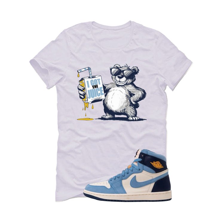 Air Jordan 1 High OG WMNS First in Flight White T-Shirt (I product image 2