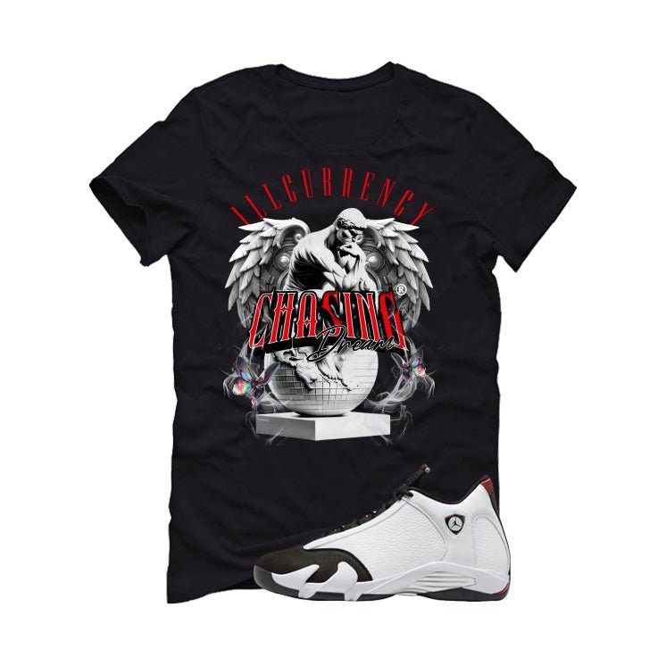 Air Jordan 14 Black Toe T-Shirt (Chasing Dreams) product image 2
