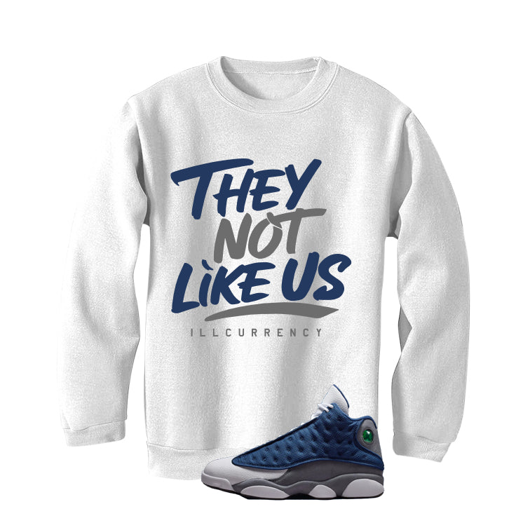Air Jordan 13 Flint White T-Shirt (They not like us) product image 4