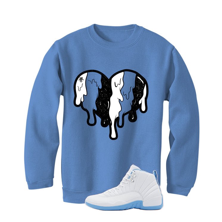 Air Jordan 12 Melo Carolina Blue T-Shirt (Heart) product image 4