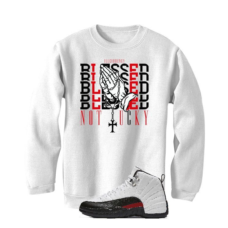 Air Jordan 12 “Red Taxi” | illcurrency White T-Shirt product image 4