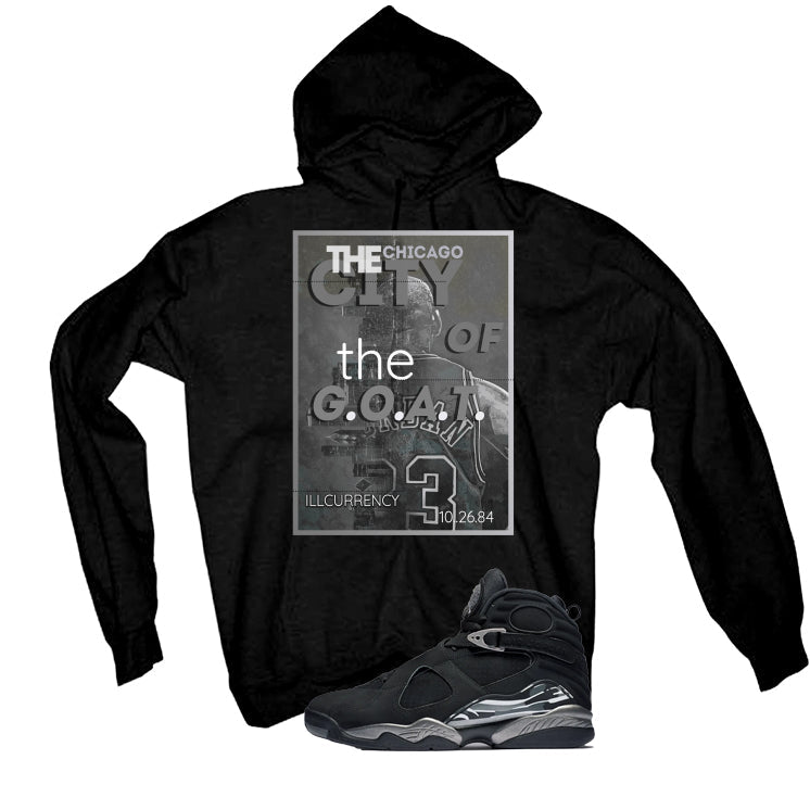 Air Jordan 8 Chrome Matching T-Shirt Black (The City Of product image 3