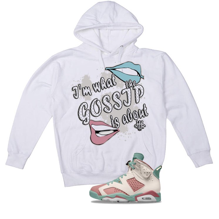 Air Jordan 6 Doernbecher White T-Shirt (Gossip)| illcurrency product image 3