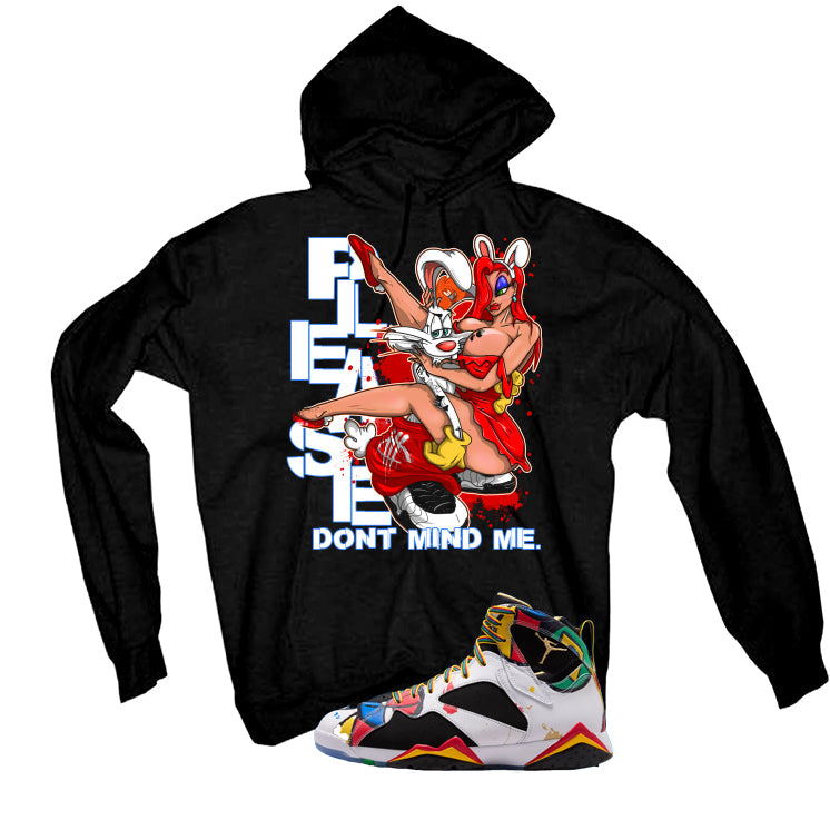 Air Jordan 7 Miro Matching T-Shirt Black (Street Roger) product image 3