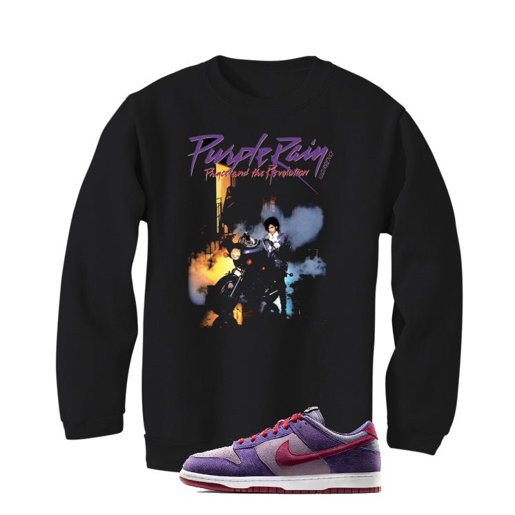 Nike Dunk Low “Plum” | illcurrency Black T-Shirt (Purple product image 4