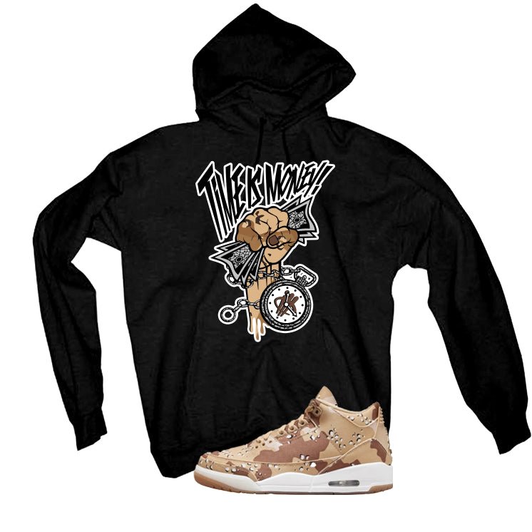 WNBA x Air Jordan 3 Desert Camo Black T-Shirt (Time Is product image 3