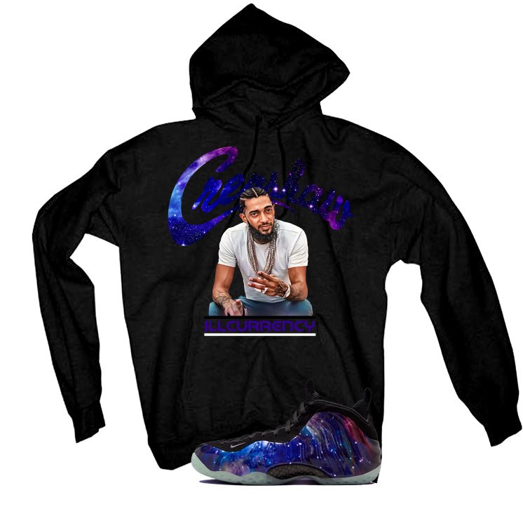Nike Air Foamposite One Galaxy Black T-Shirt (Crenshaw) product image 3