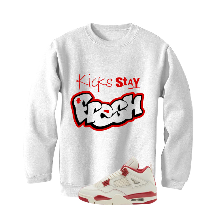 Air Jordan 4 Valentine’s Day (Sierra Red) Matching T-Shirt product image 4