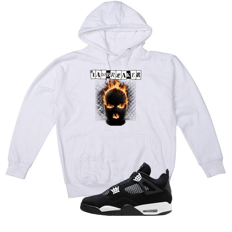 Air Jordan 4 White Thunder T-Shirt (law breaker) product image 3