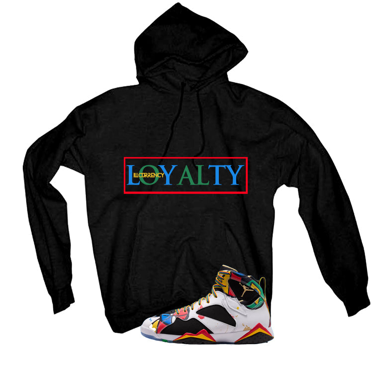 Air Jordan 7 Miro Matching T-Shirt Black (Loyalty) product image 3