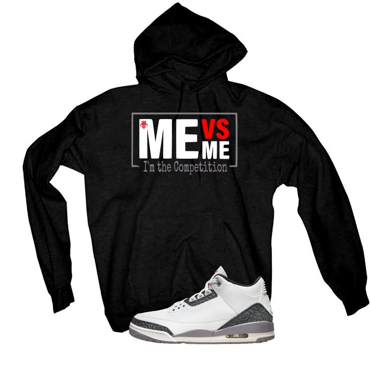 Air Jordan 3 Cement Grey Black T-Shirt (Me vs Me) product image 3