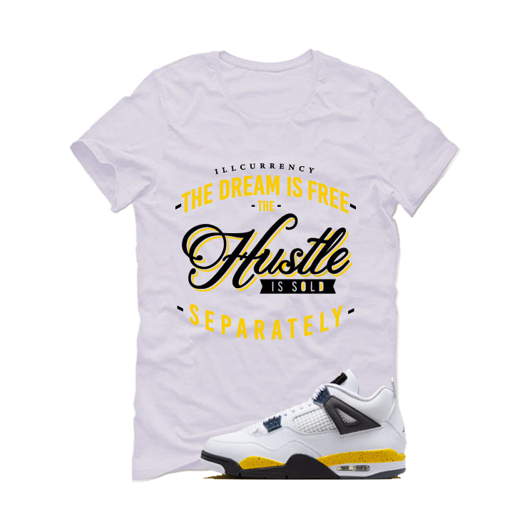 Air Jordan 4 Tour Yellow Matching T-Shirt The dream is free product image 2