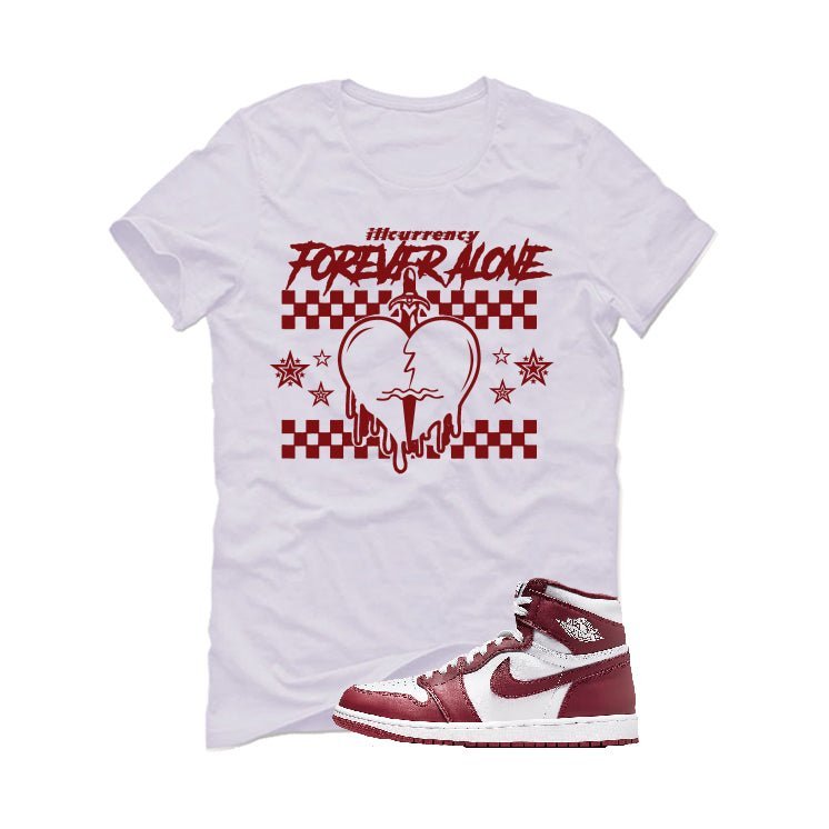 Air Jordan 1 High OG “Team Red” | illcurrency White T-Shirt product image 2