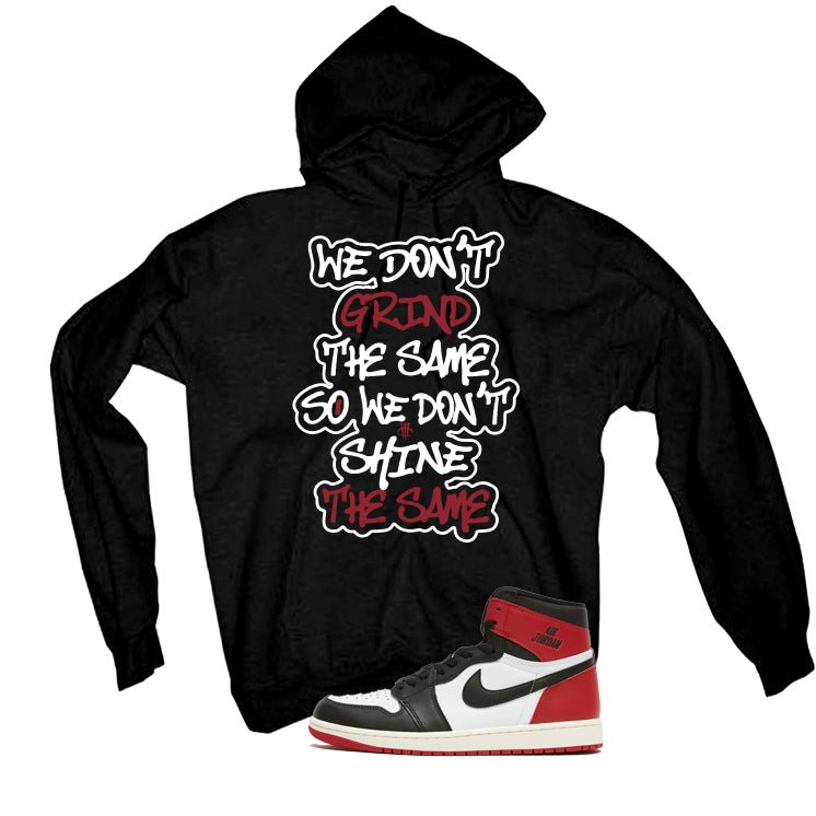Air Jordan 1 High OG Black Toe Reimagined T-Shirt (We Don't product image 3