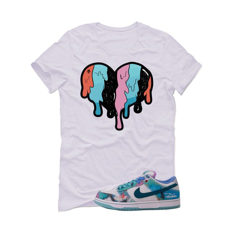 Futura Laboratories x Nike SB Dunk Low White T-Shirt (Heart) product image 2