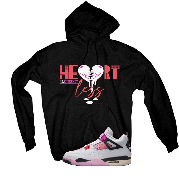 Air Jordan 4 Comic Matching T-Shirt Black (Heartless) product image 3