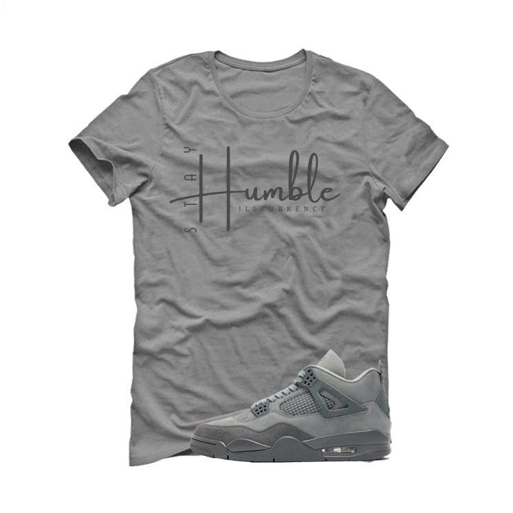Air Jordan 4 Paris Olympics Grey T-Shirt (Stay Humble) product image 2