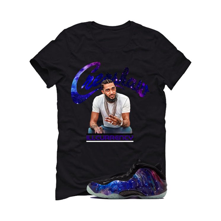 Nike Air Foamposite One Galaxy Black T-Shirt (Crenshaw) product image 2
