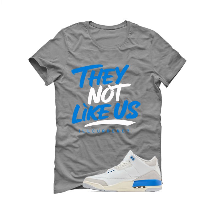 Air Jordan 3 Lucky Shorts Grey T-Shirt (They not like us) product image 2