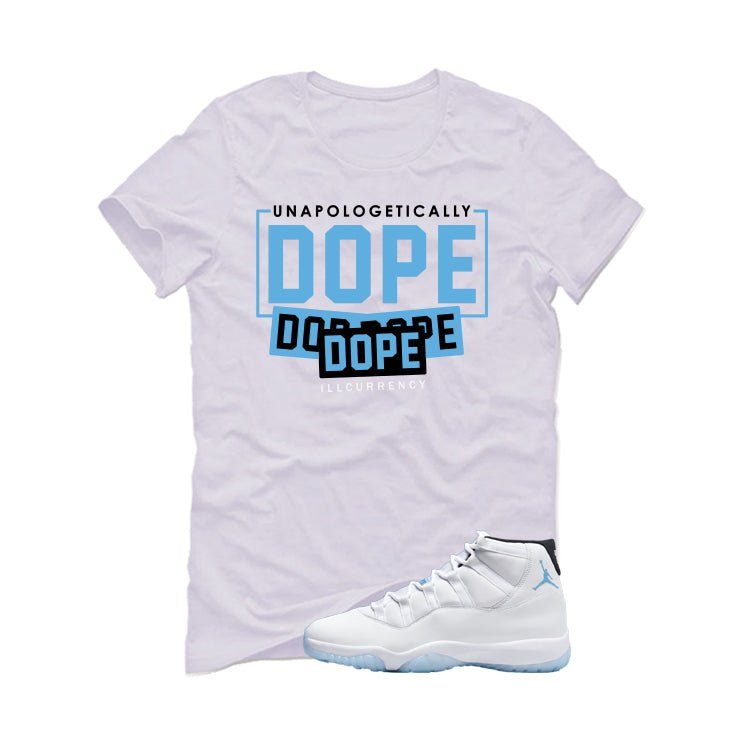 Air Jordan 11 Legend Blue White T-Shirt (DOPE)| illcurrency product image 2