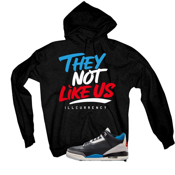 Air Jordan 3 OG Rare Black T-Shirt (They not like us) product image 3