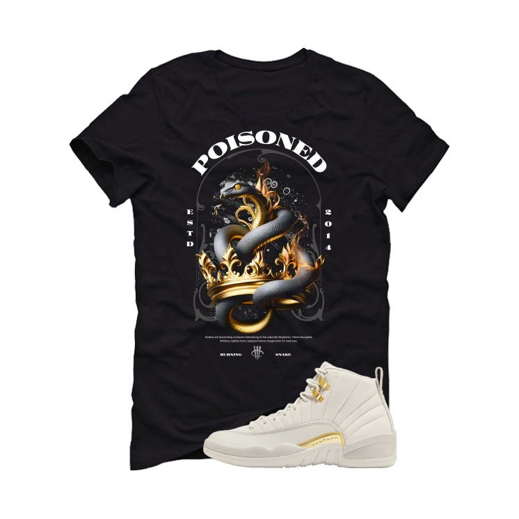 Air Jordan 12 WMNS Phantom Black T-Shirt (Poisoned) product image 2