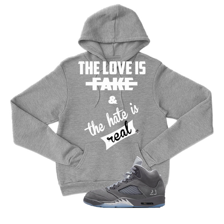 Air Jordan 5 Wolf Grey Matching T-Shirt, Sweatshirts & product image 3
