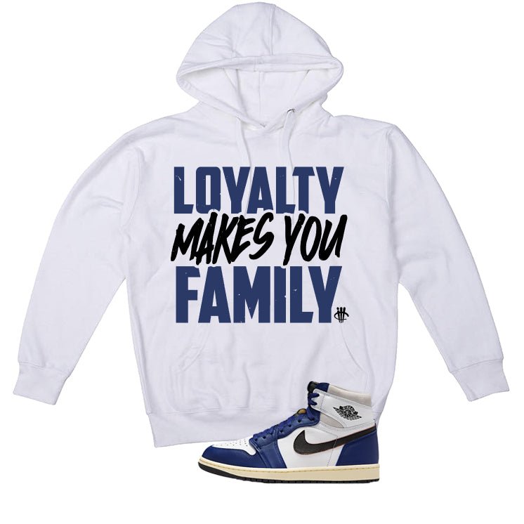 Air Jordan 1 Rare Deep Royal Blue White T-Shirt (Loyalty) product image 3