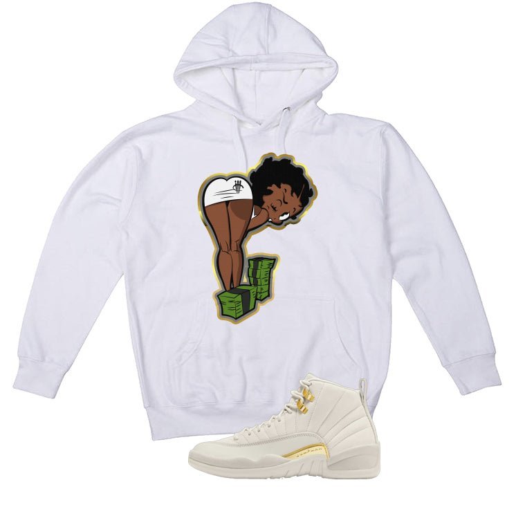 Air Jordan 12 WMNS Phantom White T-Shirt (Boo)| illcurrency product image 3