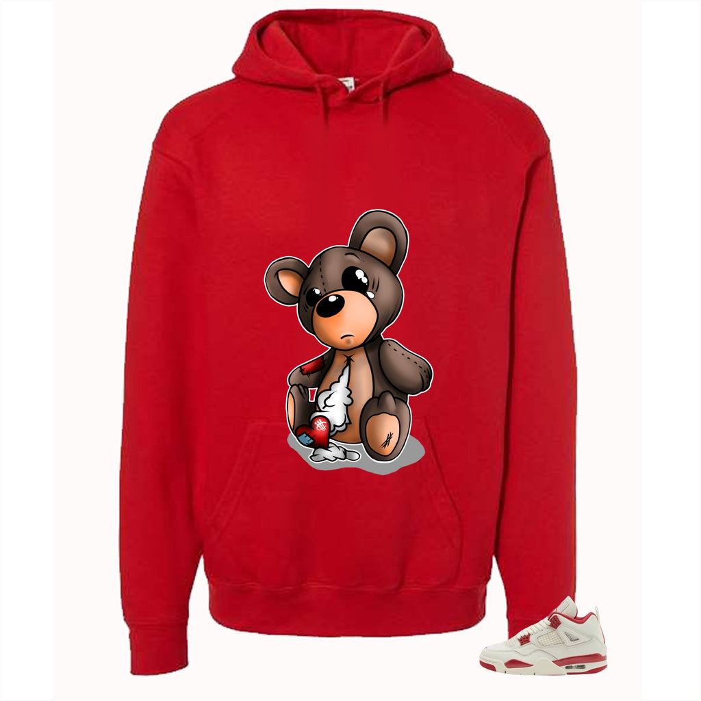 Air Jordan 4 Valentine’s Day (Sierra Red) Matching T-Shirt product image 3
