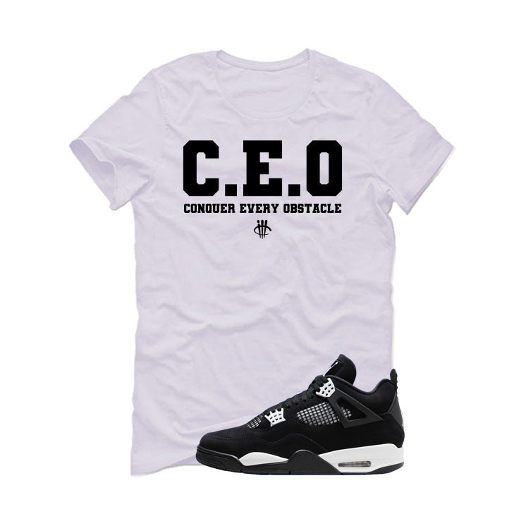 Air Jordan 4 White Thunder T-Shirt (CEO)| illcurrency product image 2