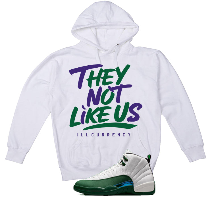 Air Jordan 12 Bucks Matching T-Shirt They not like us product image 3