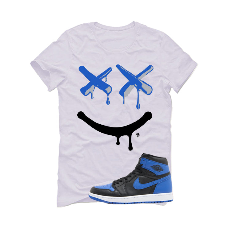 Air Jordan 1 High OG Royal Matching T-Shirt Happy Drip product image 2