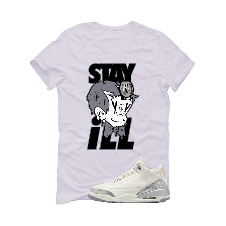 Air Jordan 3 WMNS Sail White T-Shirt (ILL RICHIE) product image 2