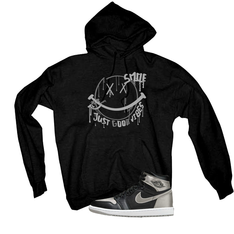 Air Jordan 1 High OG WMNS Satin Shadow Black T-Shirt product image 3