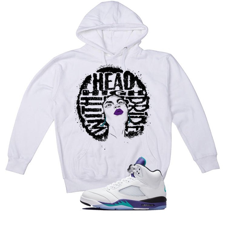Air Jordan 5 OG Grape White T-Shirt (Head High)| illcurrency product image 3