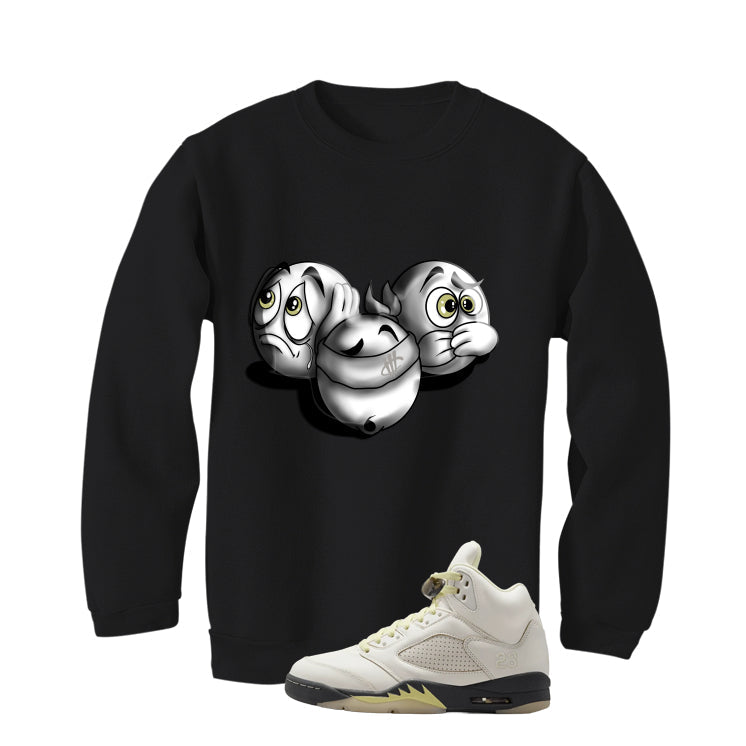 Air Jordan 5 WMNS Luminous Green Black T-Shirt (See No product image 4