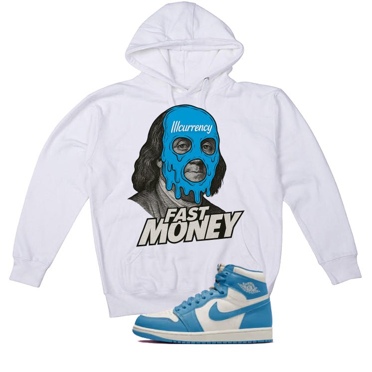 Air Jordan 1 High OG UNC Reimagined White T-Shirt (Fast product image 3