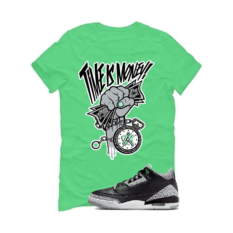Air Jordan 3 “Green Glow” | illcurrency Synthetic T-Shirt product image 2