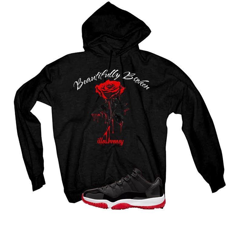 Air Jordan 11 Low Bred Black T-Shirt (Beautifully Broken) product image 3