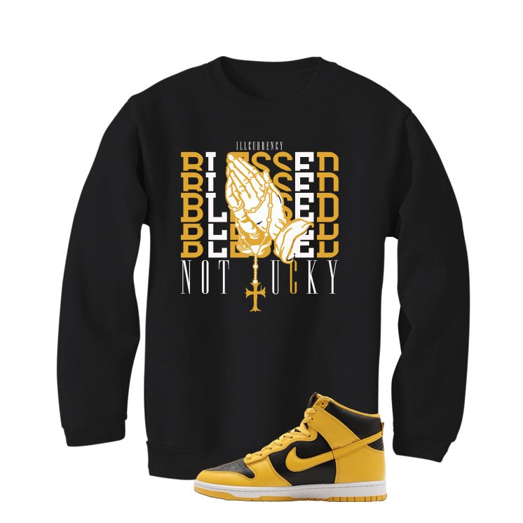 Nike Dunk High Wu-Tang Black T-Shirt (Blessed not lucky) product image 4
