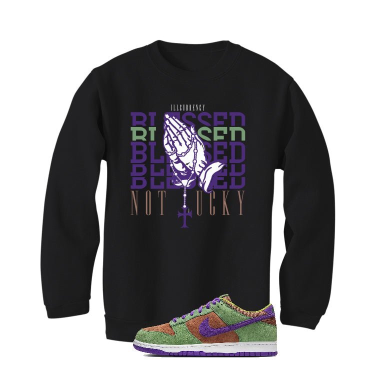 Nike Dunk Low “Veneer” | illcurrency Black T-Shirt (Blessed product image 4