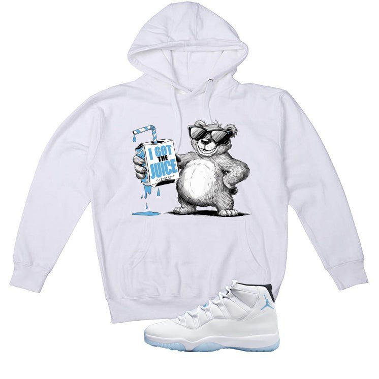 Air Jordan 11 Legend Blue White T-Shirt (I got the juice) product image 3