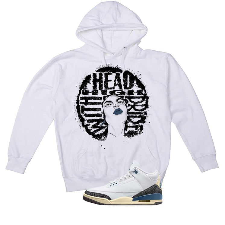 Air Jordan 3 OG SP Diffused Blue White T-Shirt (Head High) product image 3