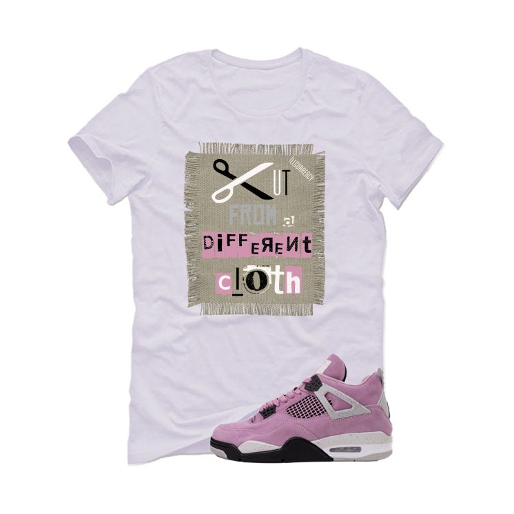Air Jordan 4 WMNS Orchid White T-Shirt (Cut from a product image 2
