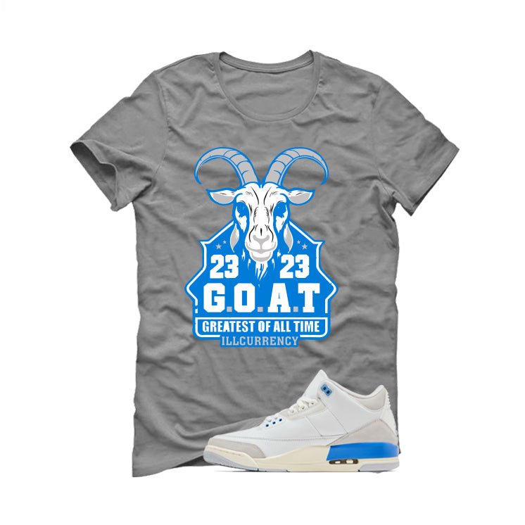 Air Jordan 3 Lucky Shorts Grey T-Shirt (GOAT 23) product image 2