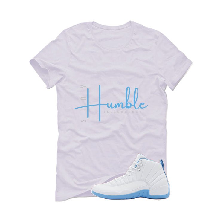 Air Jordan 12 Melo White T-Shirt (Stay Humble)| illcurrency product image 2