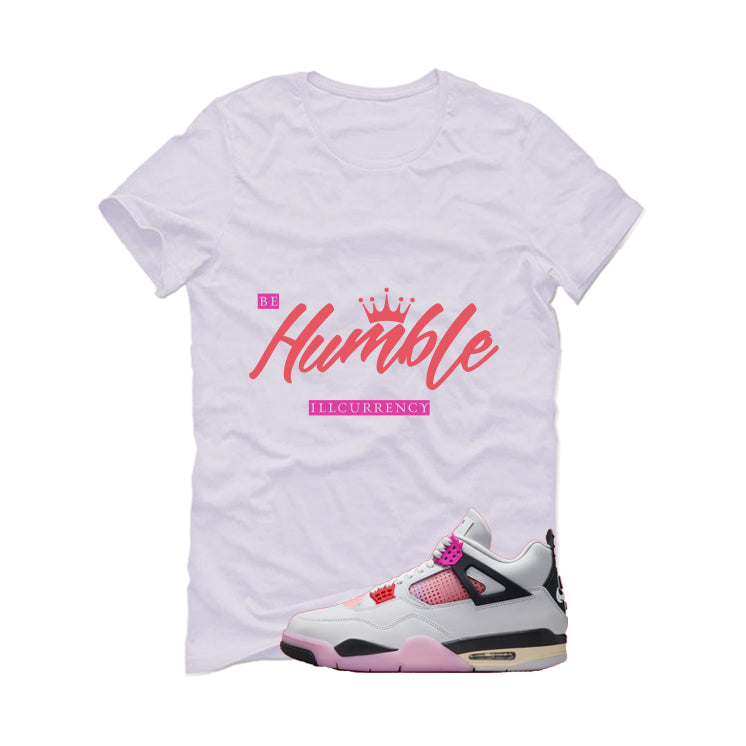 Air Jordan 4 Comic Matching T-Shirt White (Be Humble) product image 2