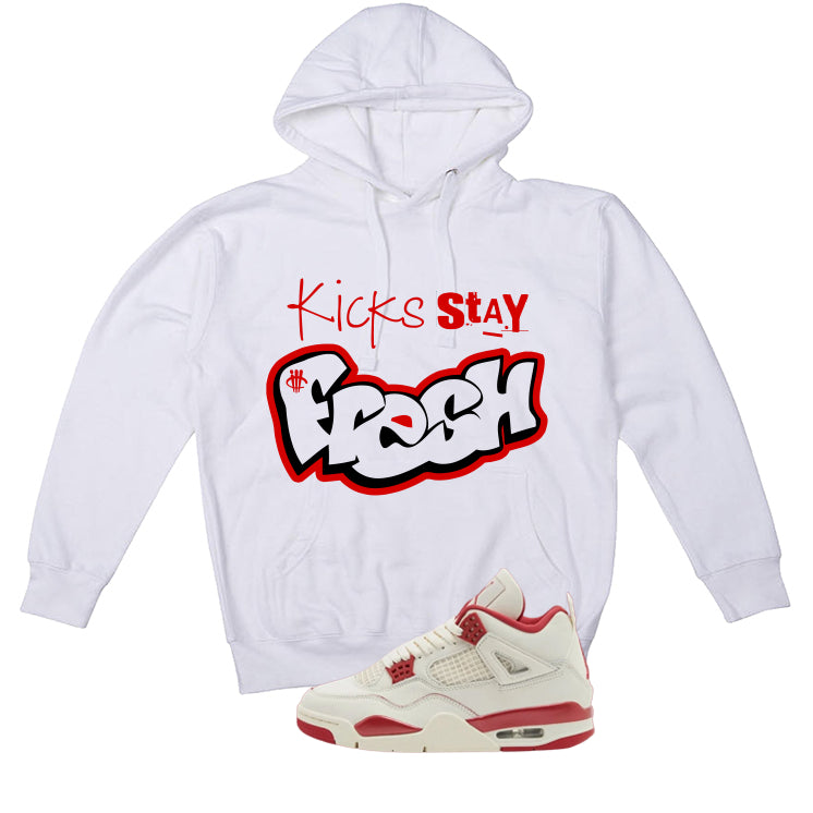 Air Jordan 4 Valentine’s Day (Sierra Red) Matching T-Shirt product image 3